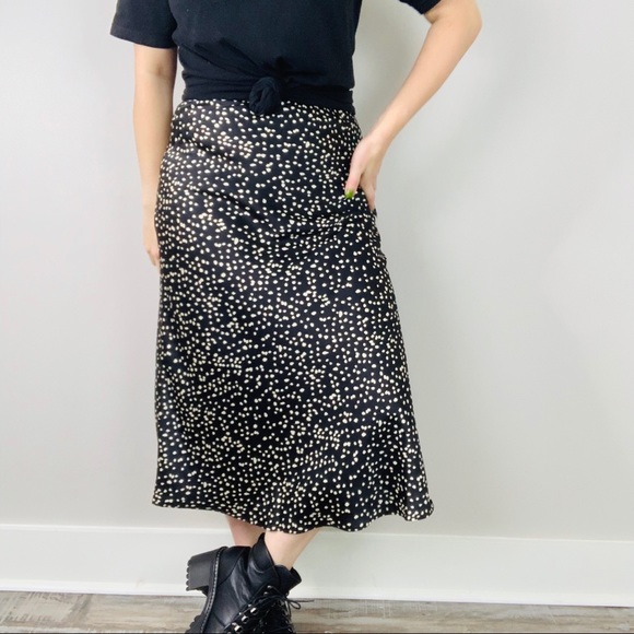 Sahara Speckled Satin Midi Skirt S LAST ONE! - Picture 7 of 8